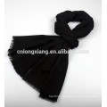 Hot Sale Factory Price Echarpe Lady Big Black Wool